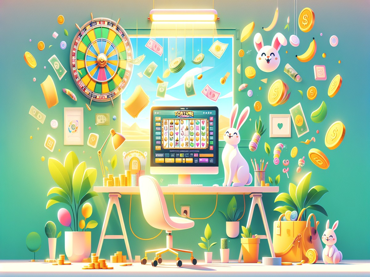 PAKIWIN Fortune Rabbit Slots - Spin to Win Prizes!